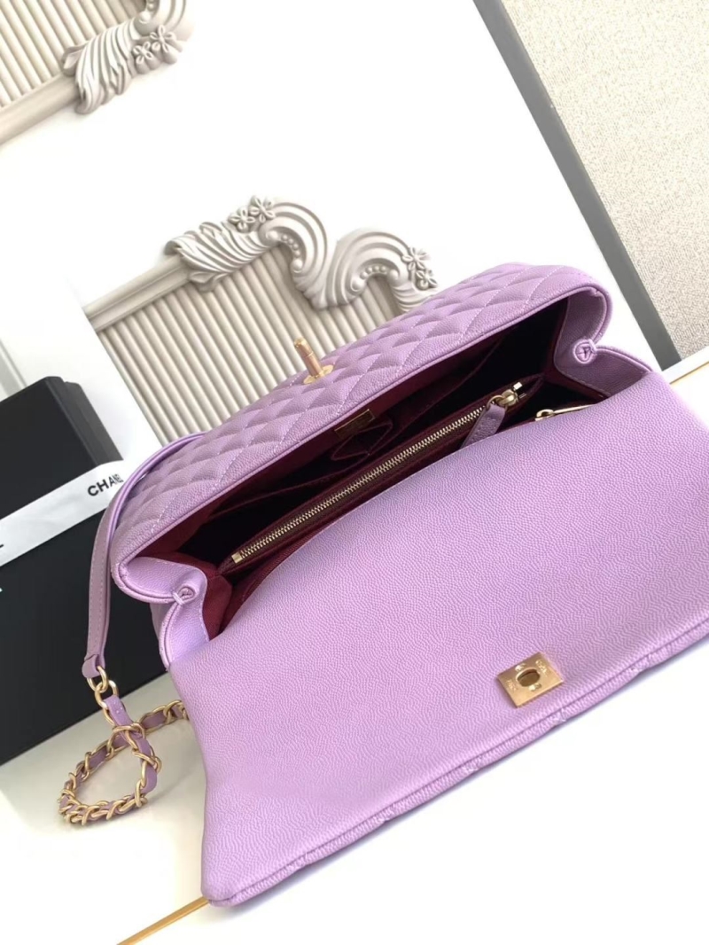 Ch**el top handle bags